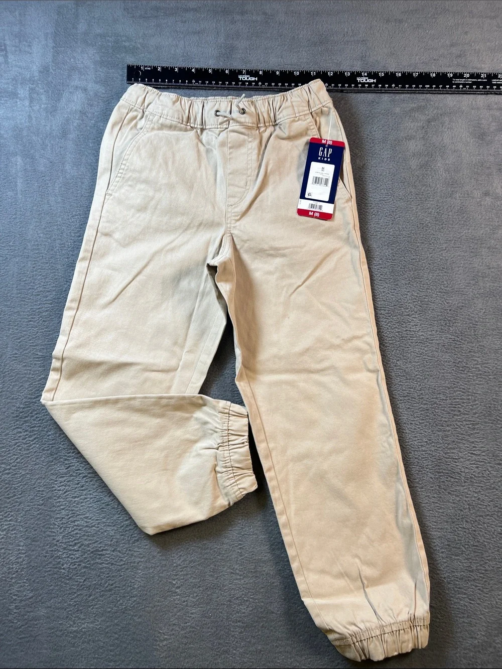 GAP Khaki Drawstring Jogger Pants